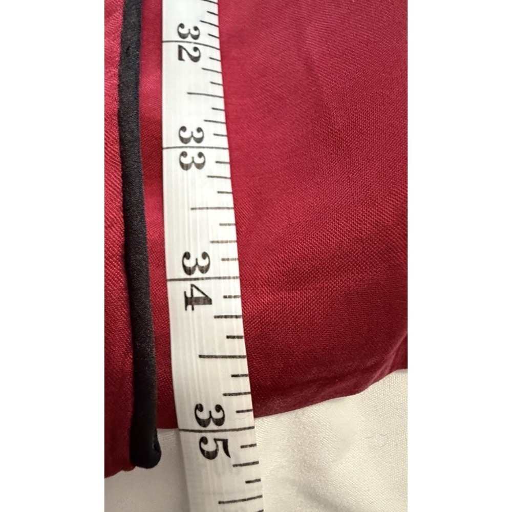 House of Harlow 1960 x Revolve Silky Red Boho Bell Sleeve Wrap Dress Large - Picture 15 of 16